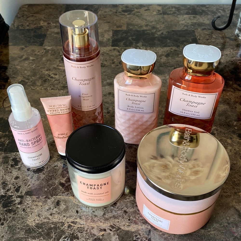 Bath and Body: Champagne Toast Bundle